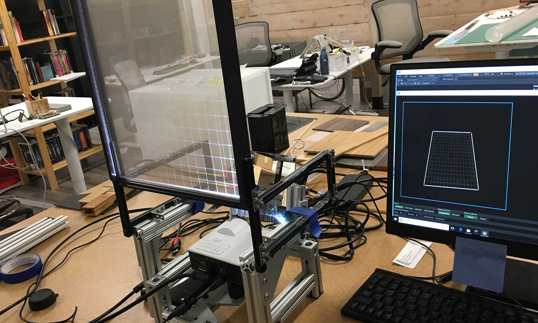 Prototype of hologram